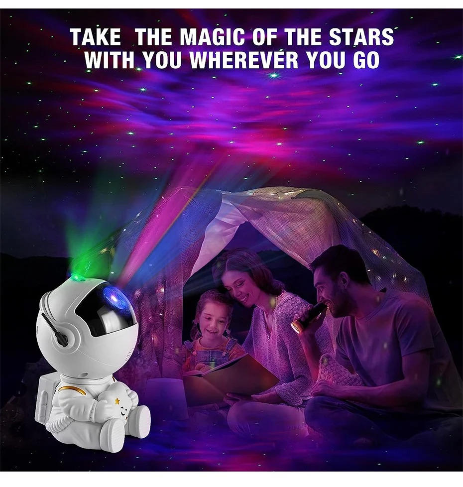 Astronaut Galaxy Light Projector