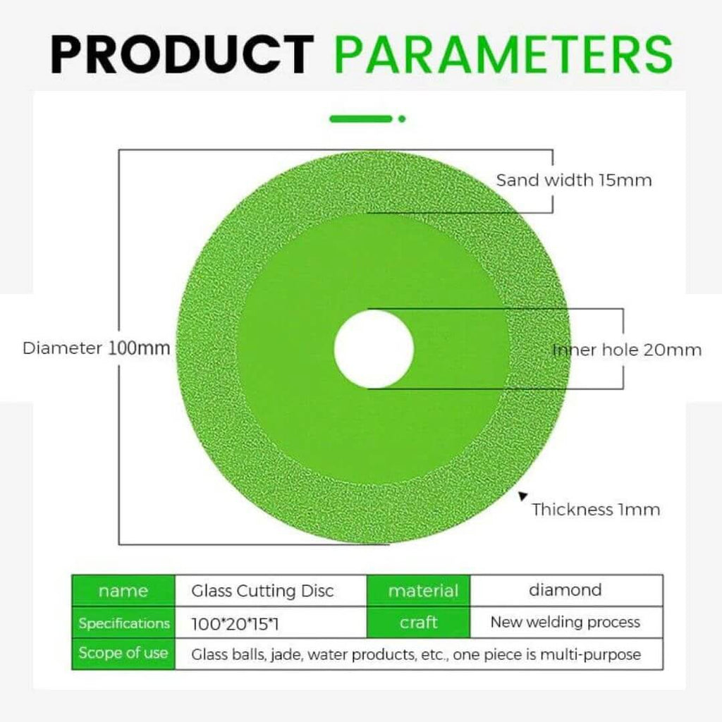 Diamond Glass Cutting Disc