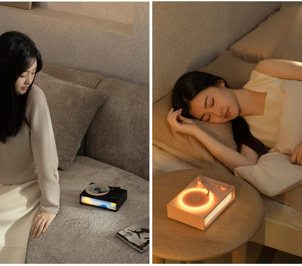 Aromatherapy Bluetooth Speaker with Night Light - alternate angle