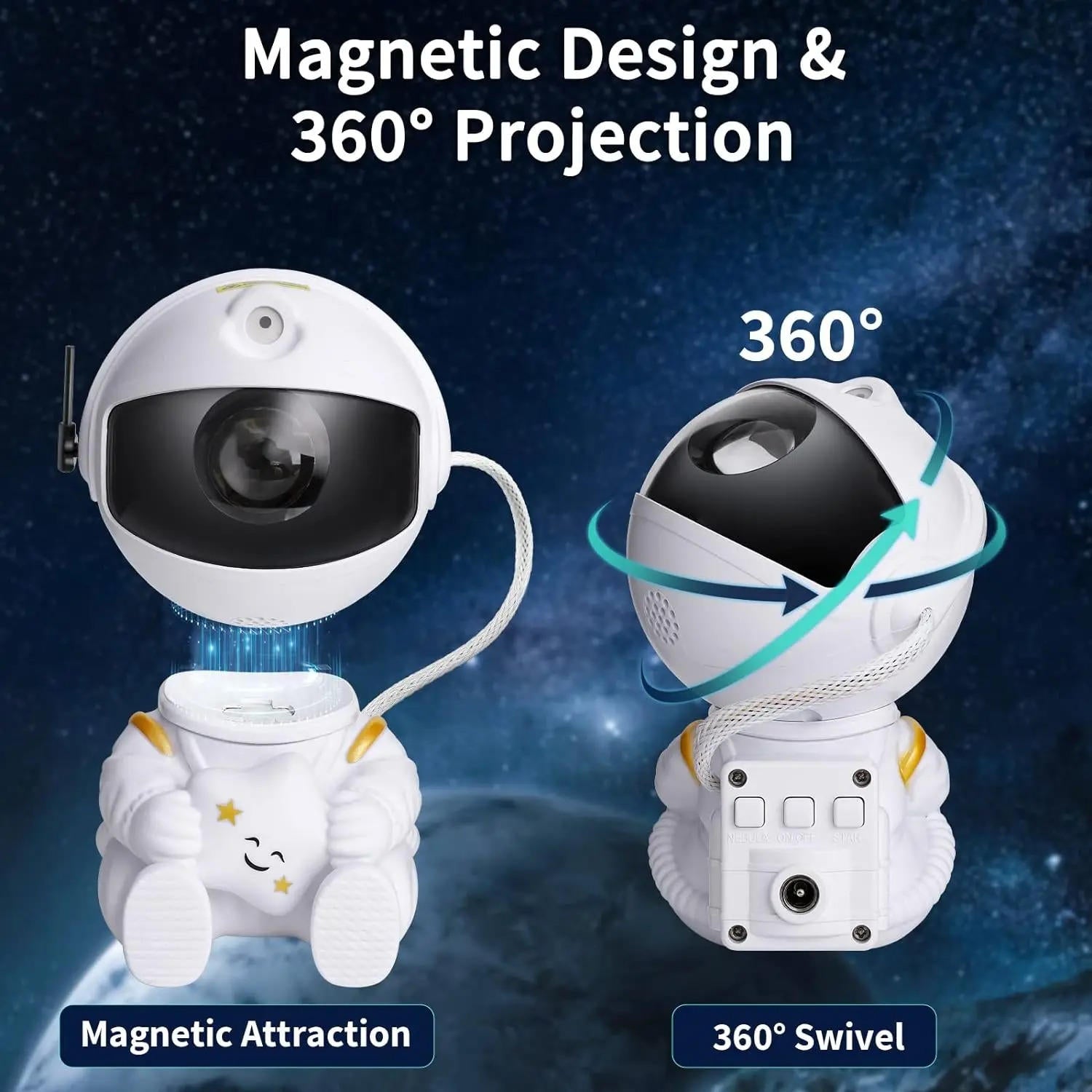 Astronaut Galaxy Light Projector