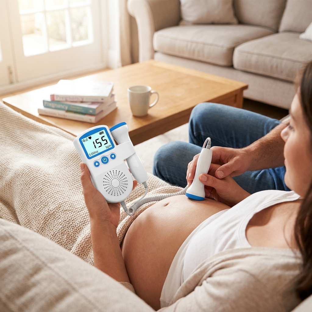 Fetal Doppler Heart Rate Monitor lifestyle
