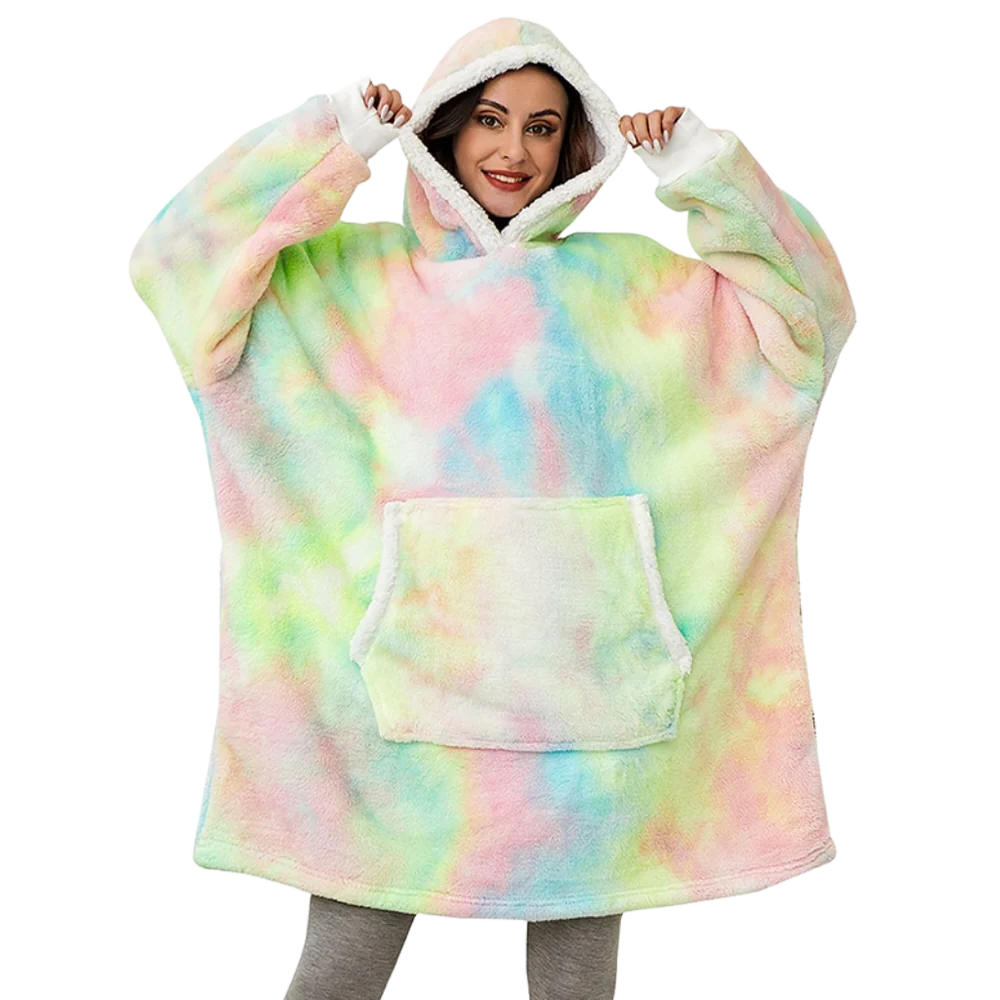 Cozy Oversized Blanket Hoodie