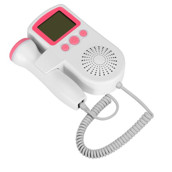 Fetal Doppler Heart Rate Monitor Home Pregnancy Baby Fetal